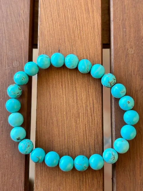 BRACELET EN PIERRE TURQUOISE SHEPPERWEAR - Main Image