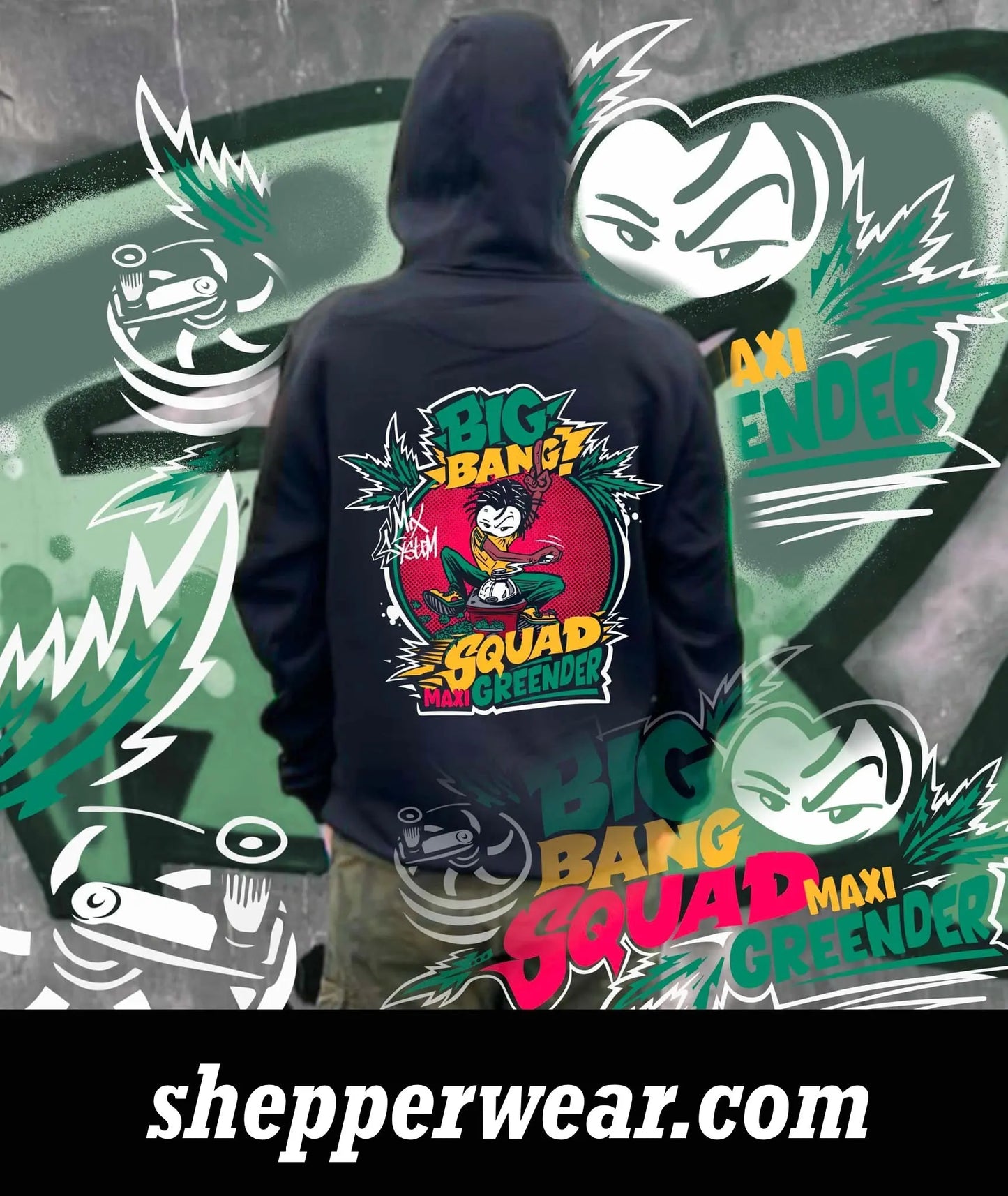 HOODIE BBS GRINDER SHEPPERWEAR