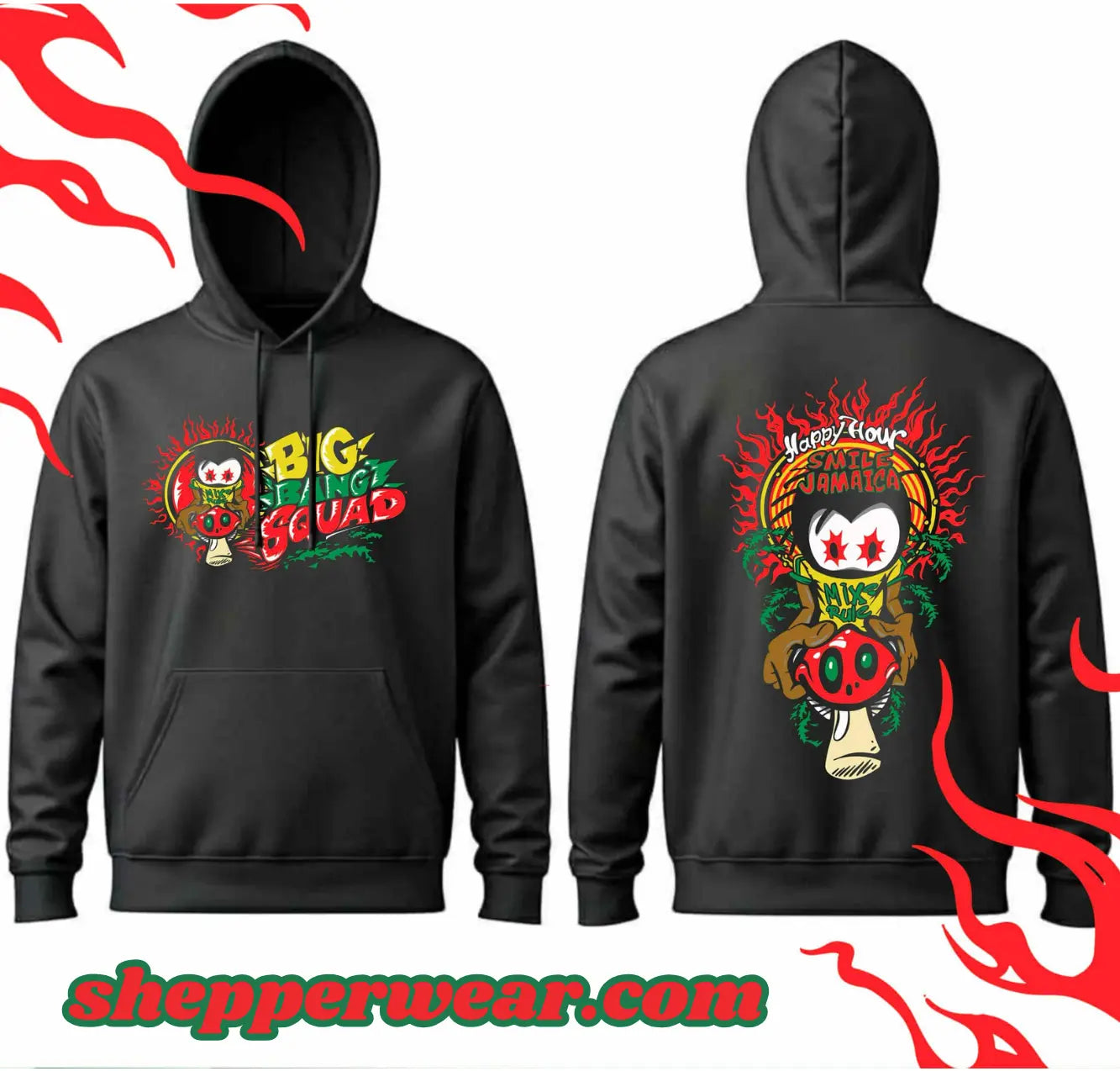 HOODIE BBS HAPPY HOUR SHEPPERWEAR