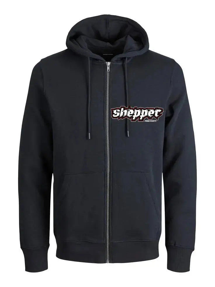 SWEAT ZIP MODELE TECHNO IS MY RELIGION SHEPPERWEAR
