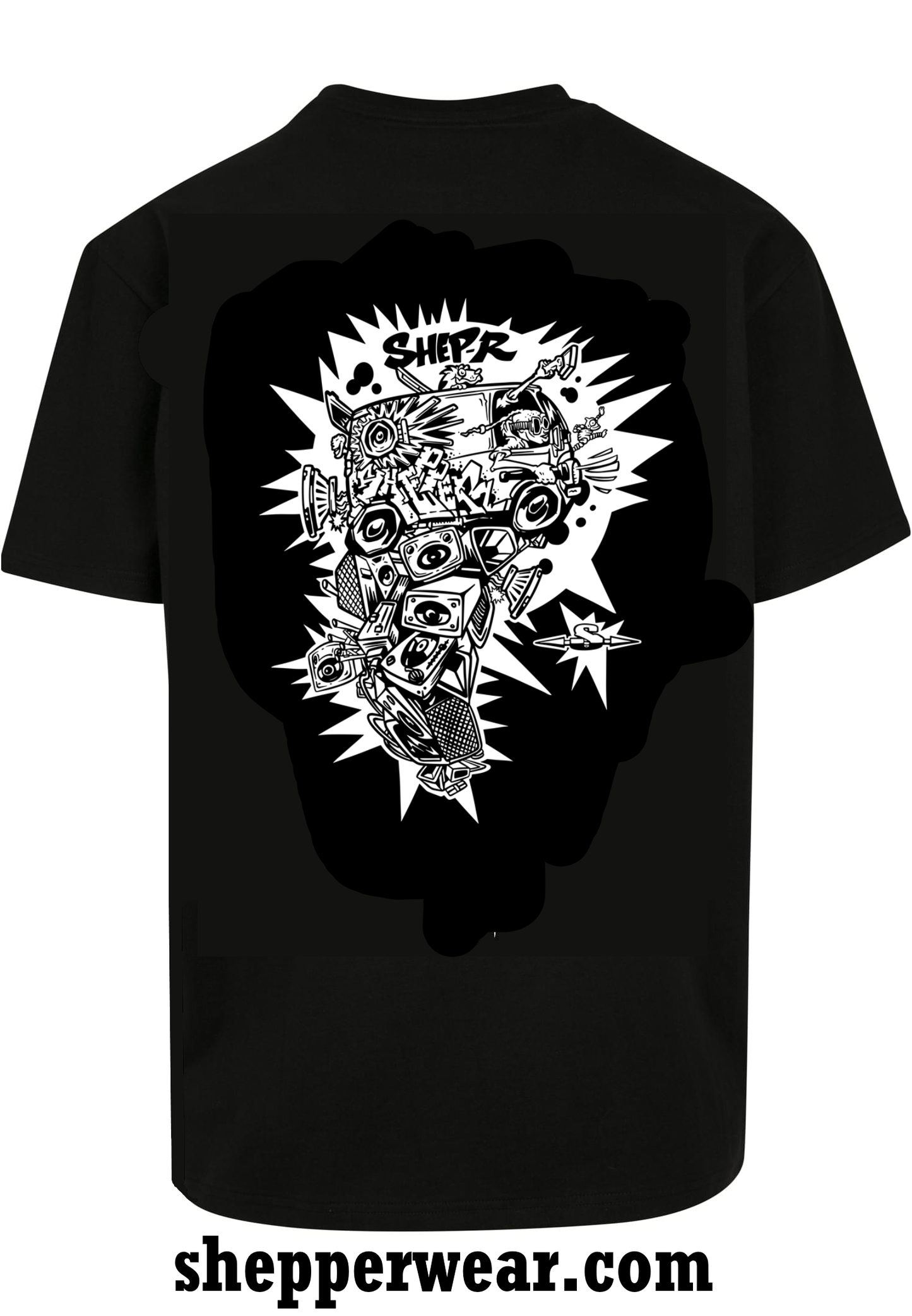 TEE-SHIRT RAVE modèle CAMTAR