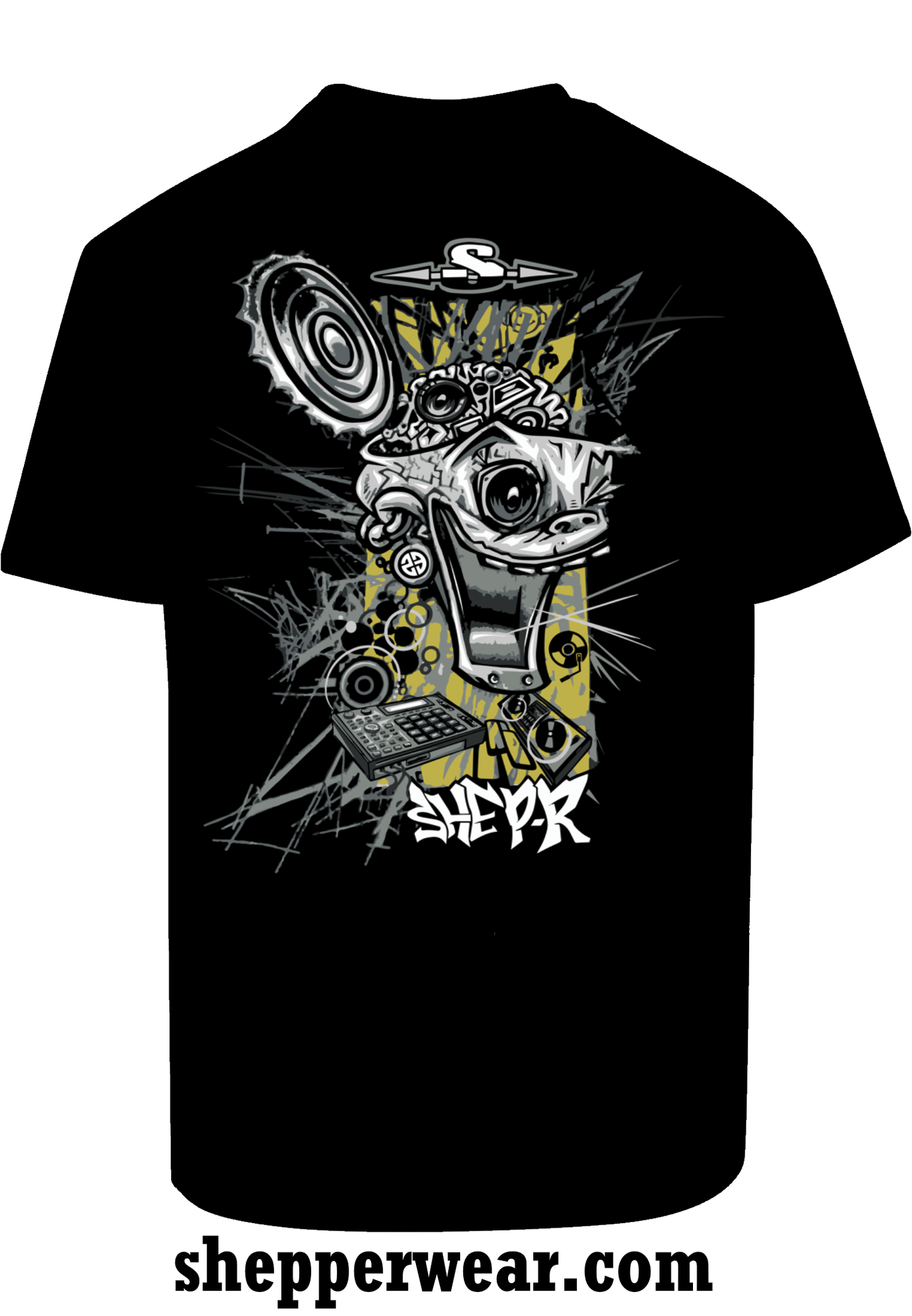 TEE-SHIRT RAVE MODELE CANNING HEAD