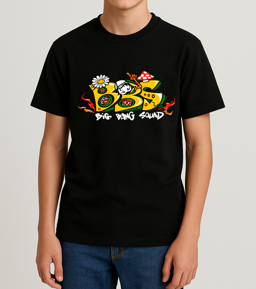 T-SHIRT KIDS BBS YELLOW