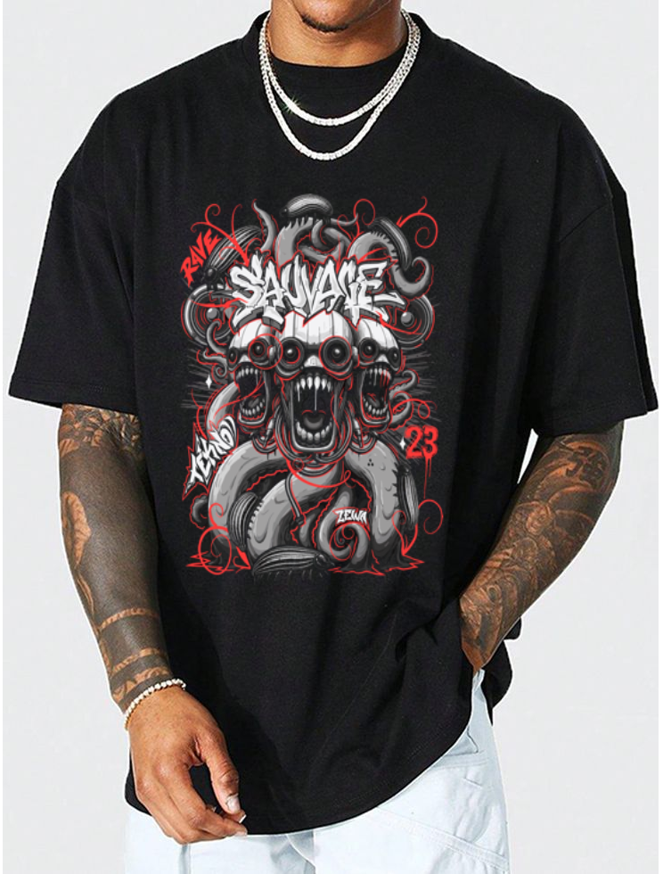 TEES RAVE SAUVAGE