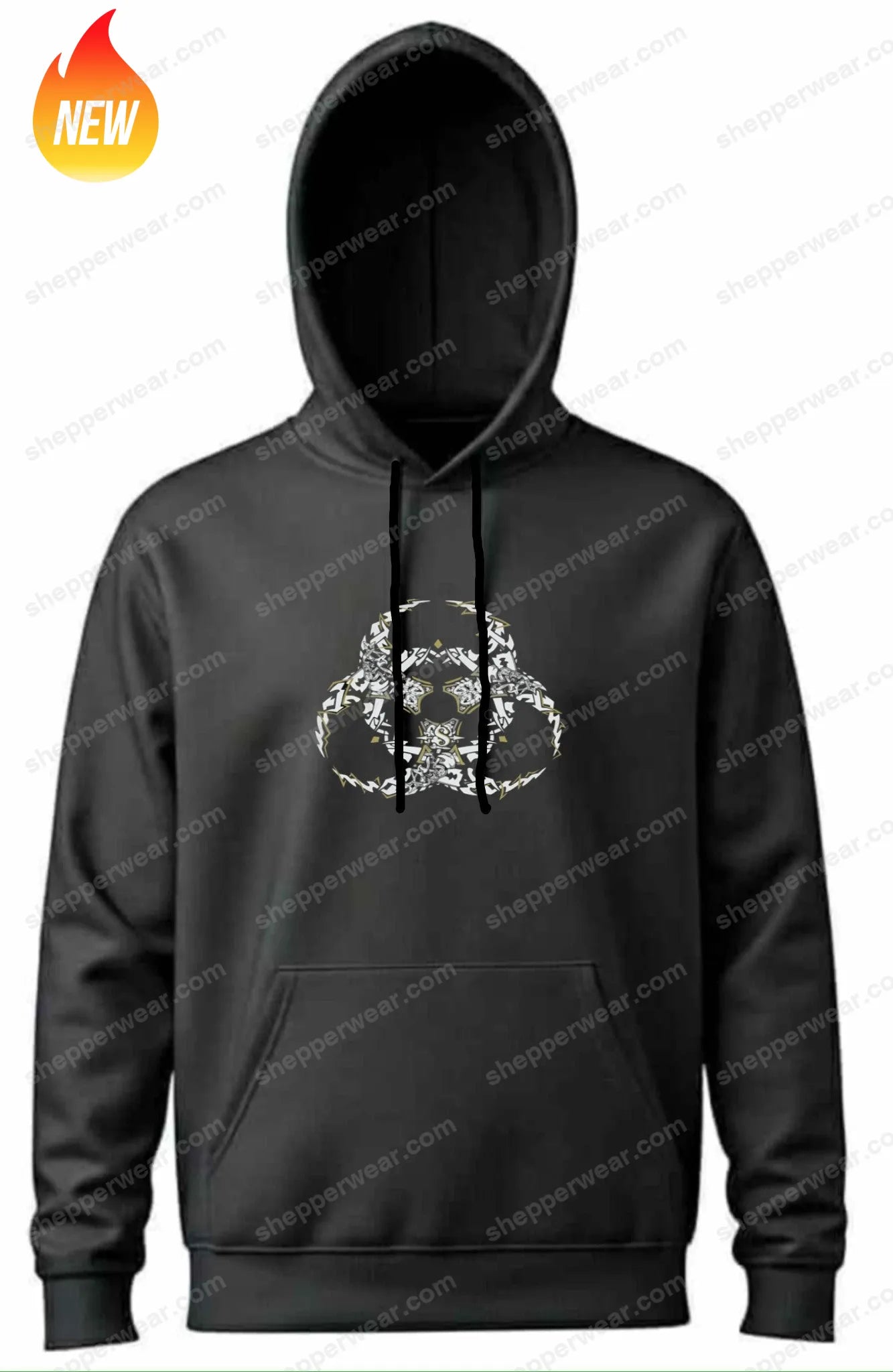 SWEAT RAVE BIOHAZARD - SWEAT A CAPUCHE