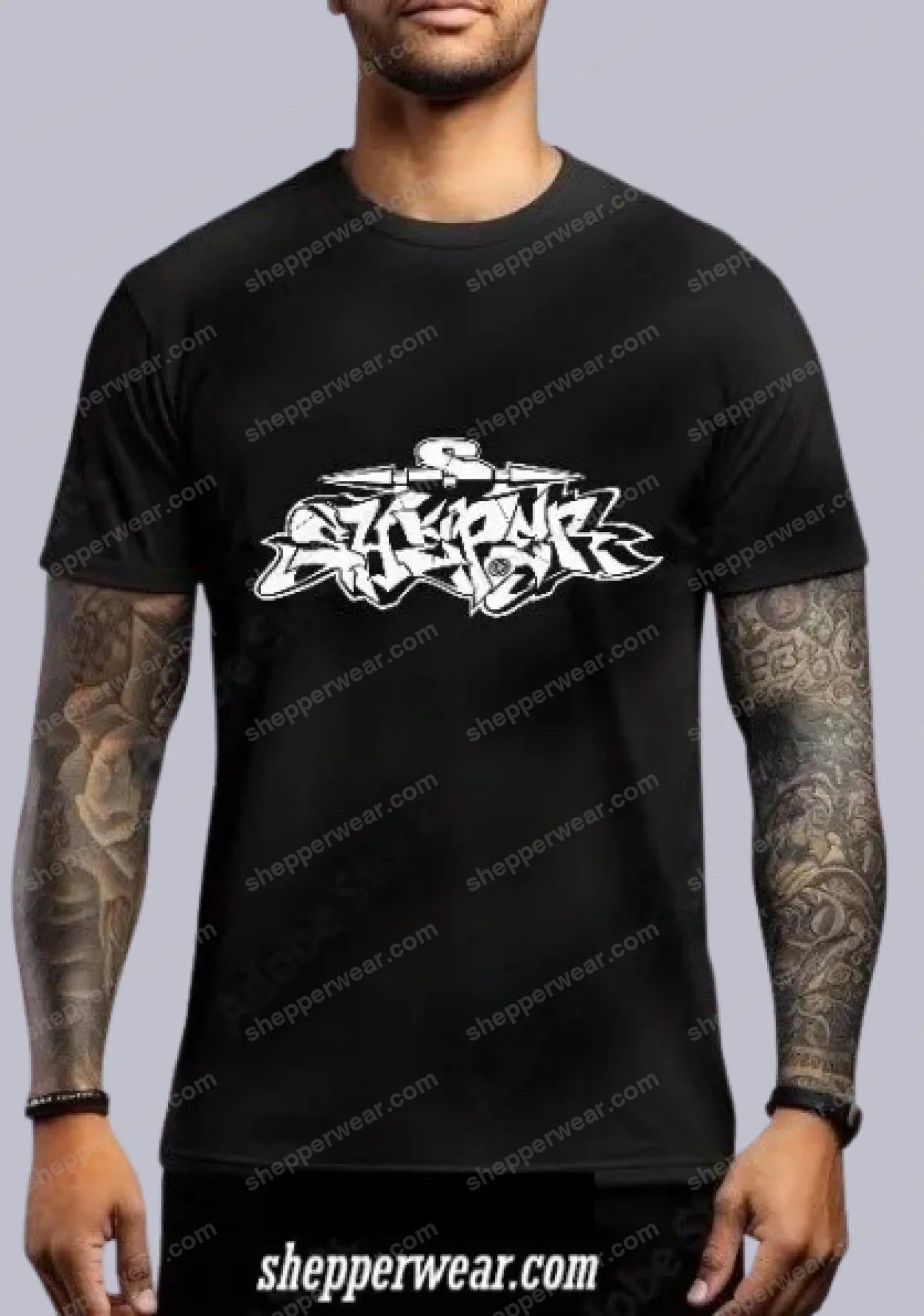 TEE-SHIRT RAVE MODELE TAG - TEE-SHIRT IMPRESSION DEVANT