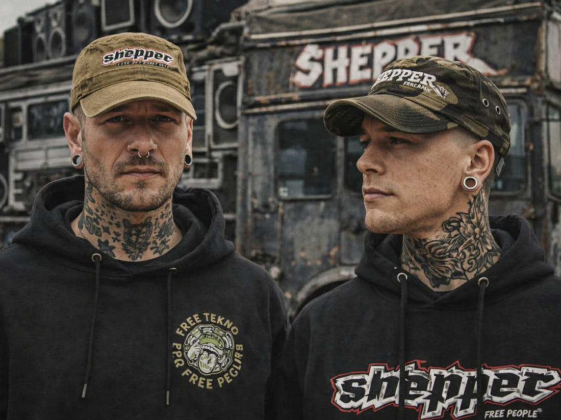 hommes avec piercing et tatoutages portant des casquettes cubaines