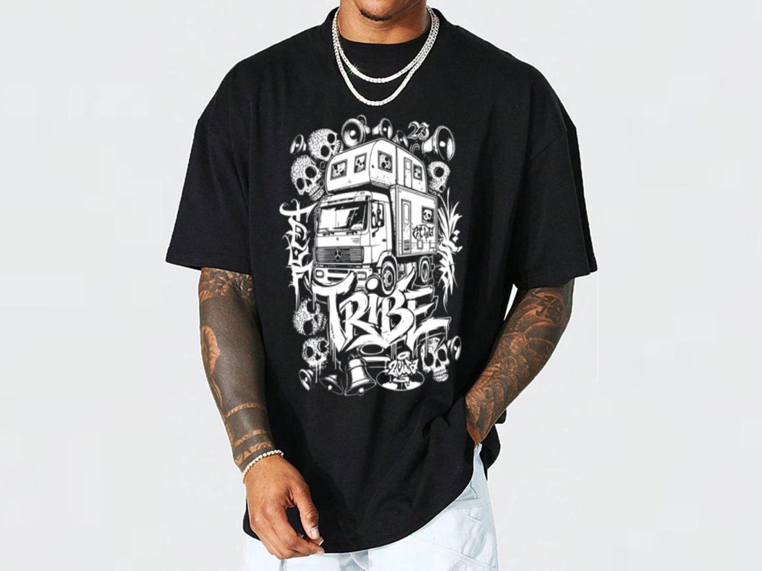 homme fe face avec t shirt teuf