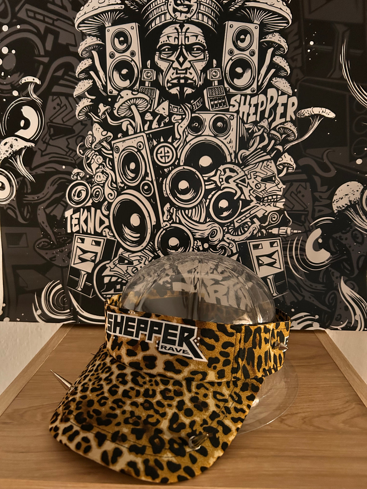 VISIERE SHEPPER LEOPARD