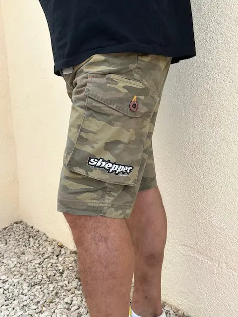 BERMUDA CARGO CAMOUFLAGE SHEPPERWEAR