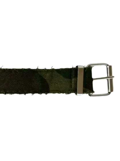 CEINTURE TISSU CAMOUFLAGE KAKI SHEPPERWEAR