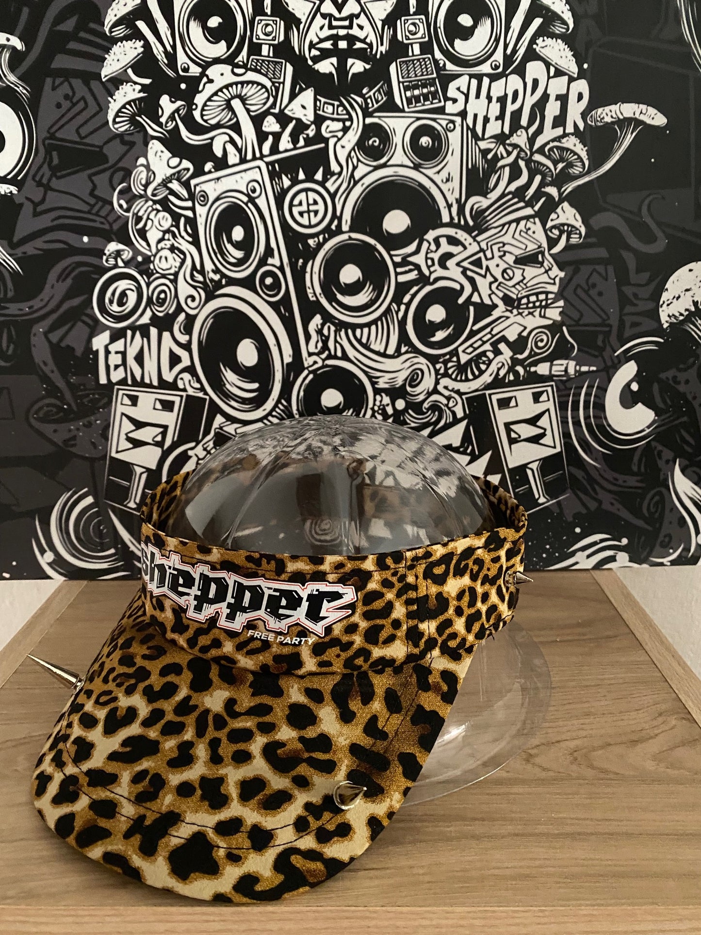VISIERE SHEPPER LEOPARD