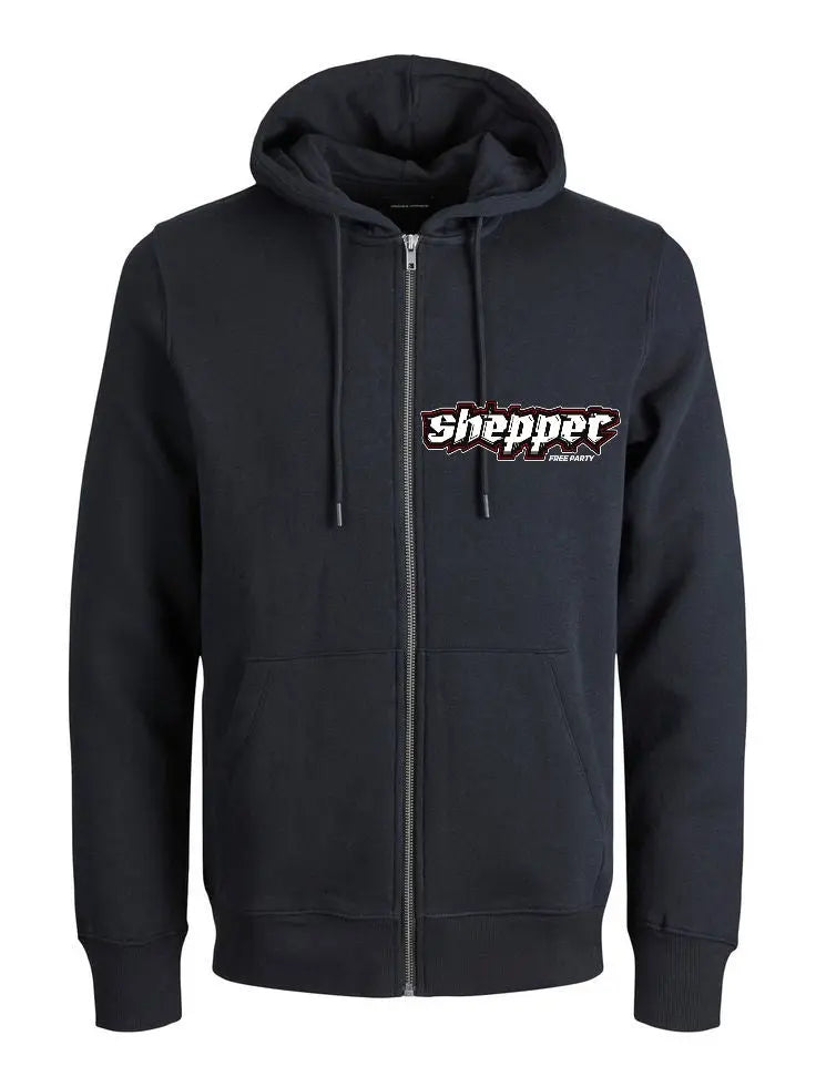 SWEAT ZIP MODELE LA TETE DANS LES CAISSONS SHEPPERWEAR