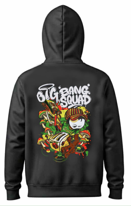 HOODIE BBS TOASTER RASTA
