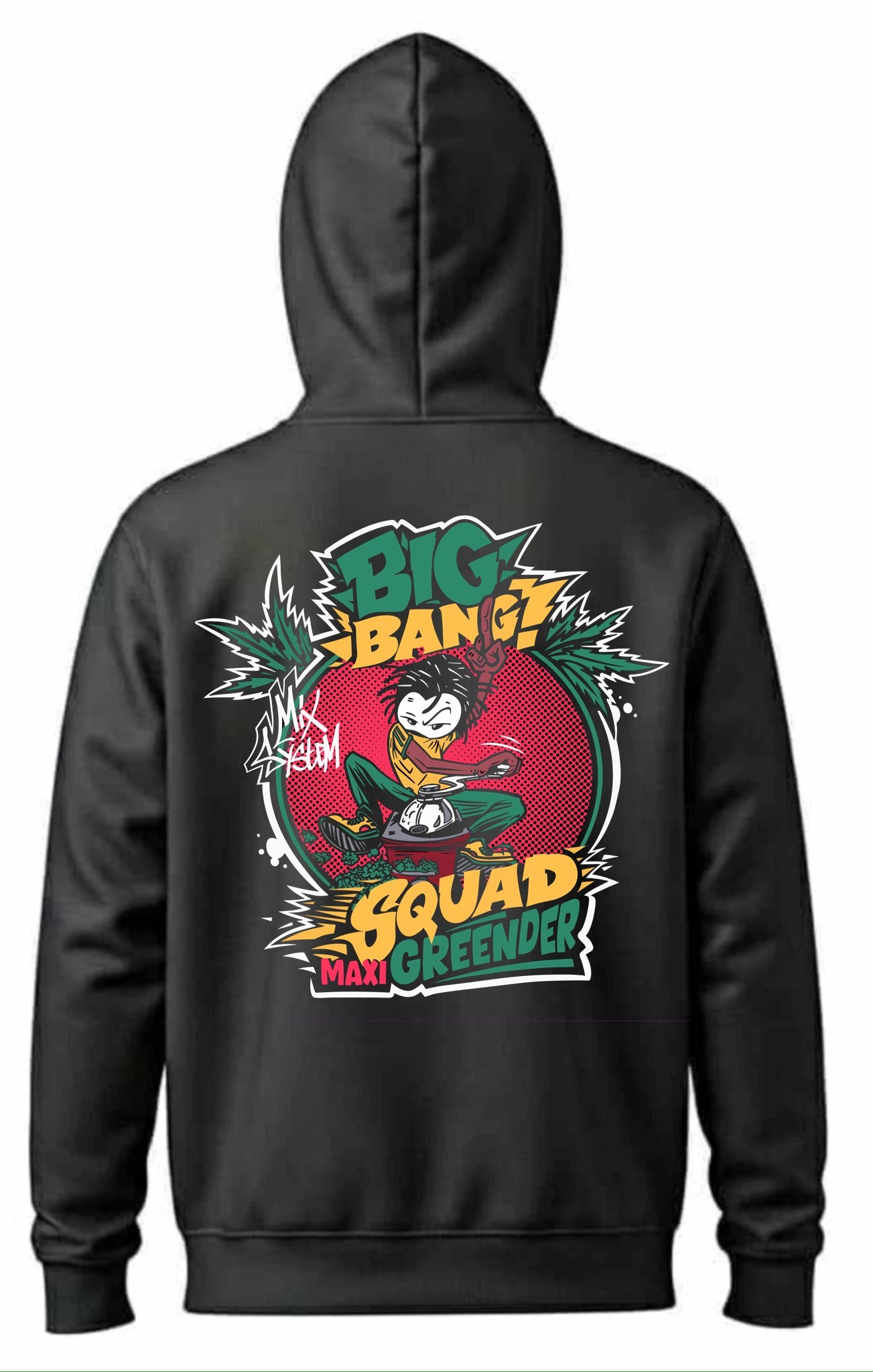 SWEAT ZIP BBS GREENDER