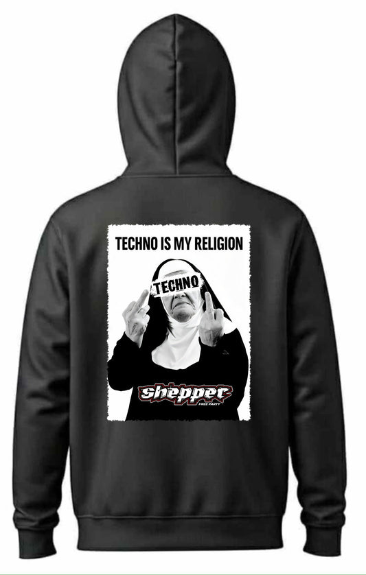 LA FELPA CON ZIP TECHNO È IL MIO MODELLO RELIGIOSO