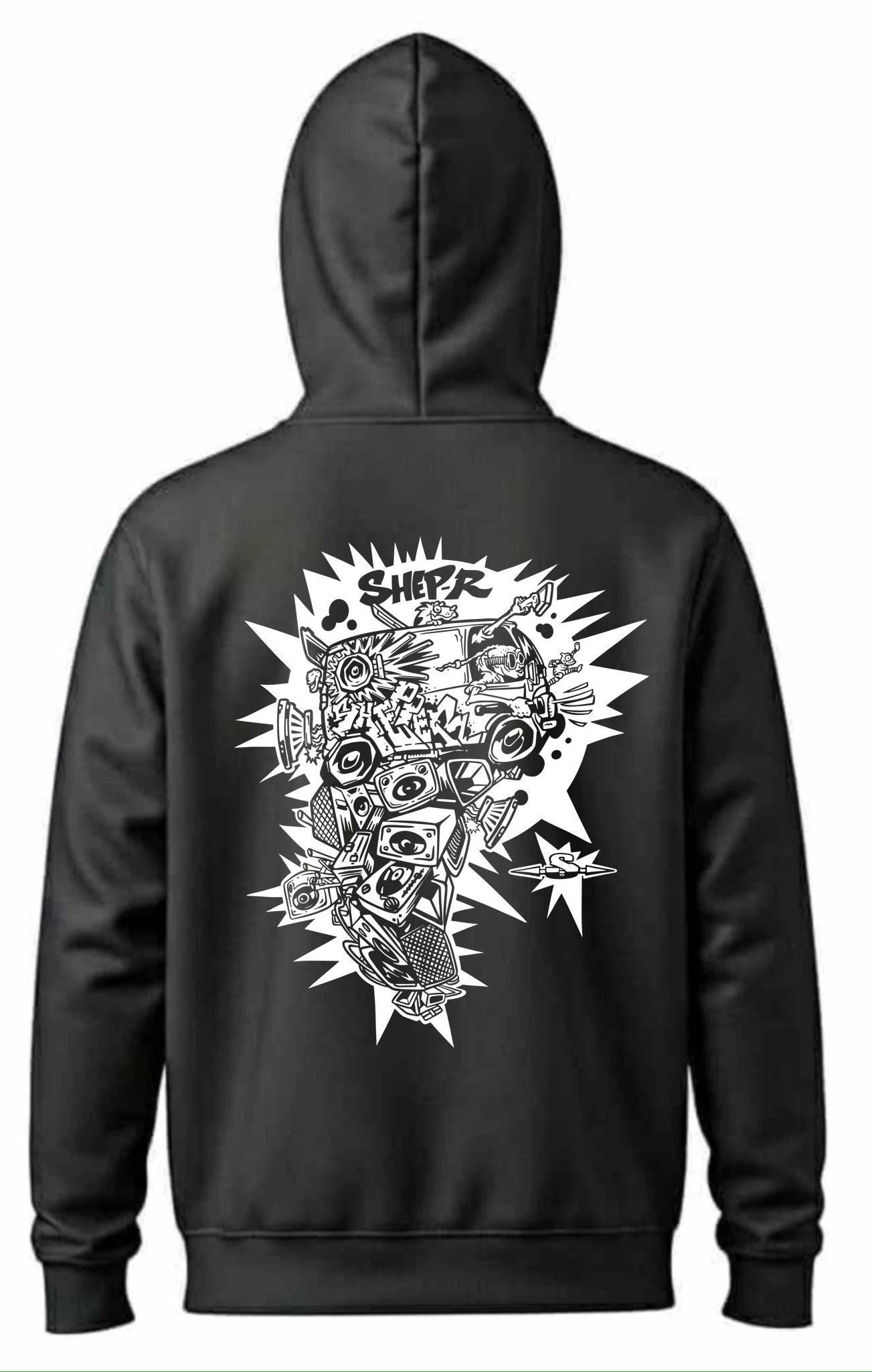 FELPA CON ZIP: MODELLO CAMTAR