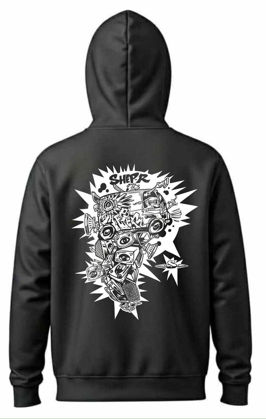 FELPA CON ZIP: MODELLO CAMTAR