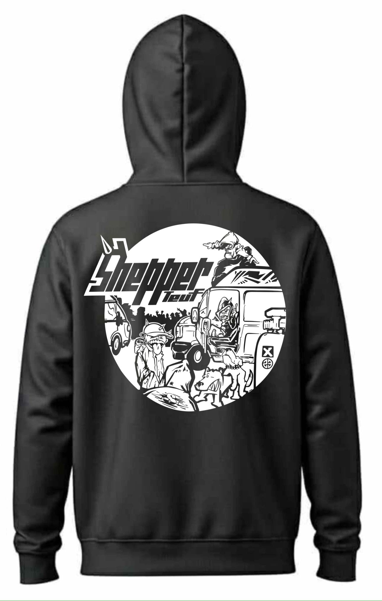 Felpa con cerniera Shepper Teuf