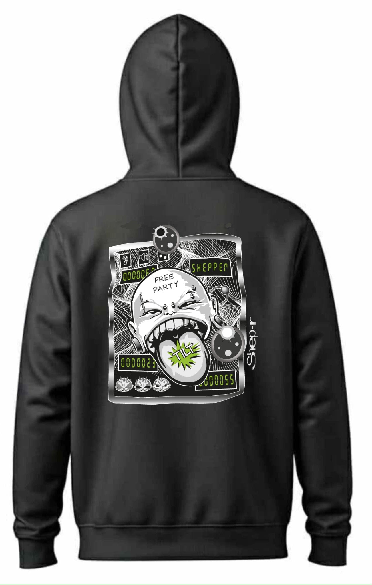 FELPA CON ZIP FLIP TOXI