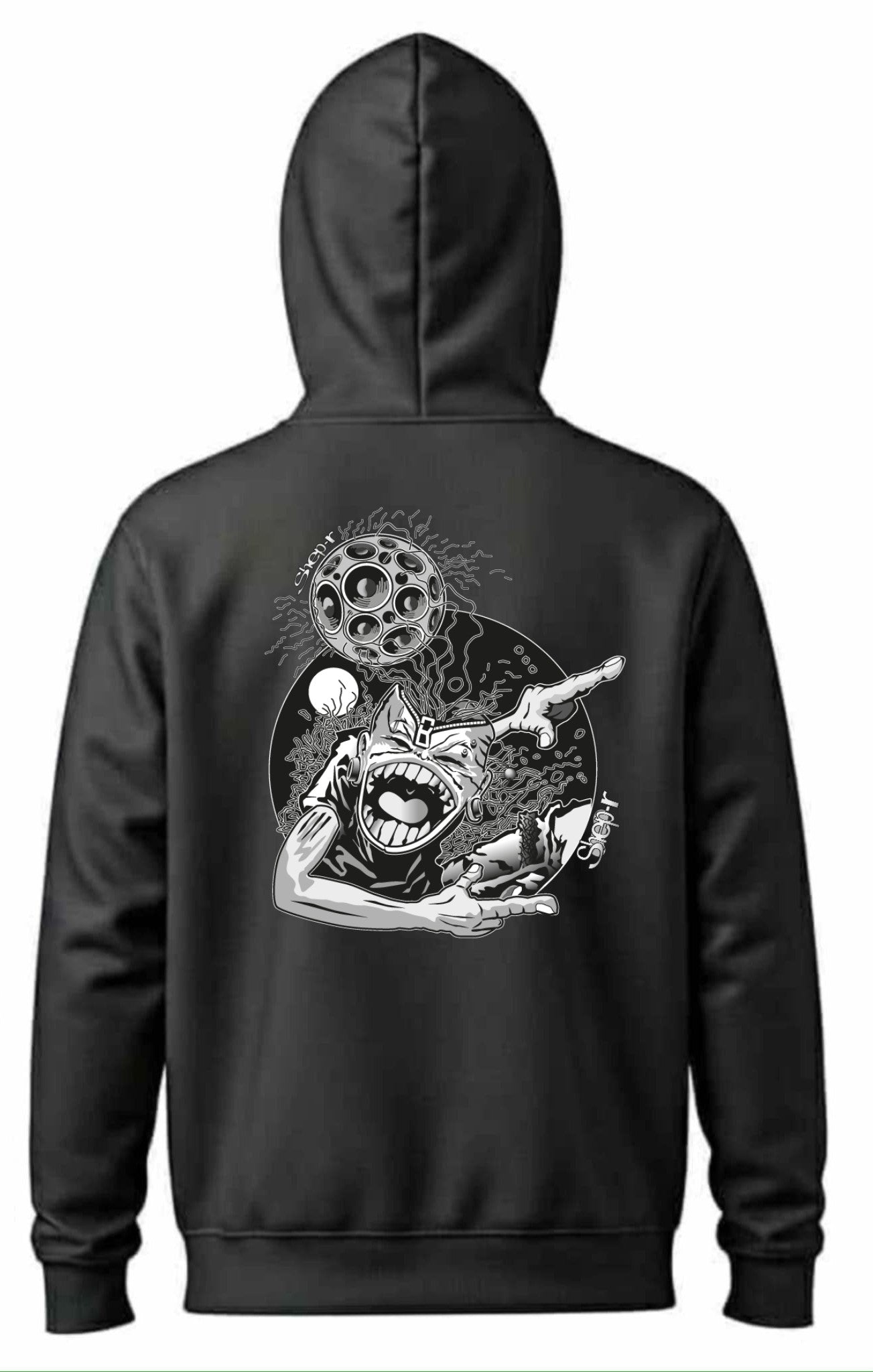 FELPA CON ZIP TOXI GLOBE