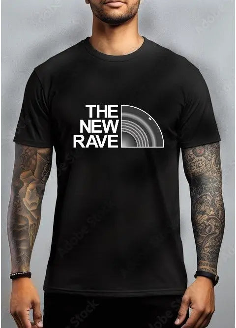 TEE-SHIRT NEW RAVE IMPRESSION DEVANT SHEPPERWEAR