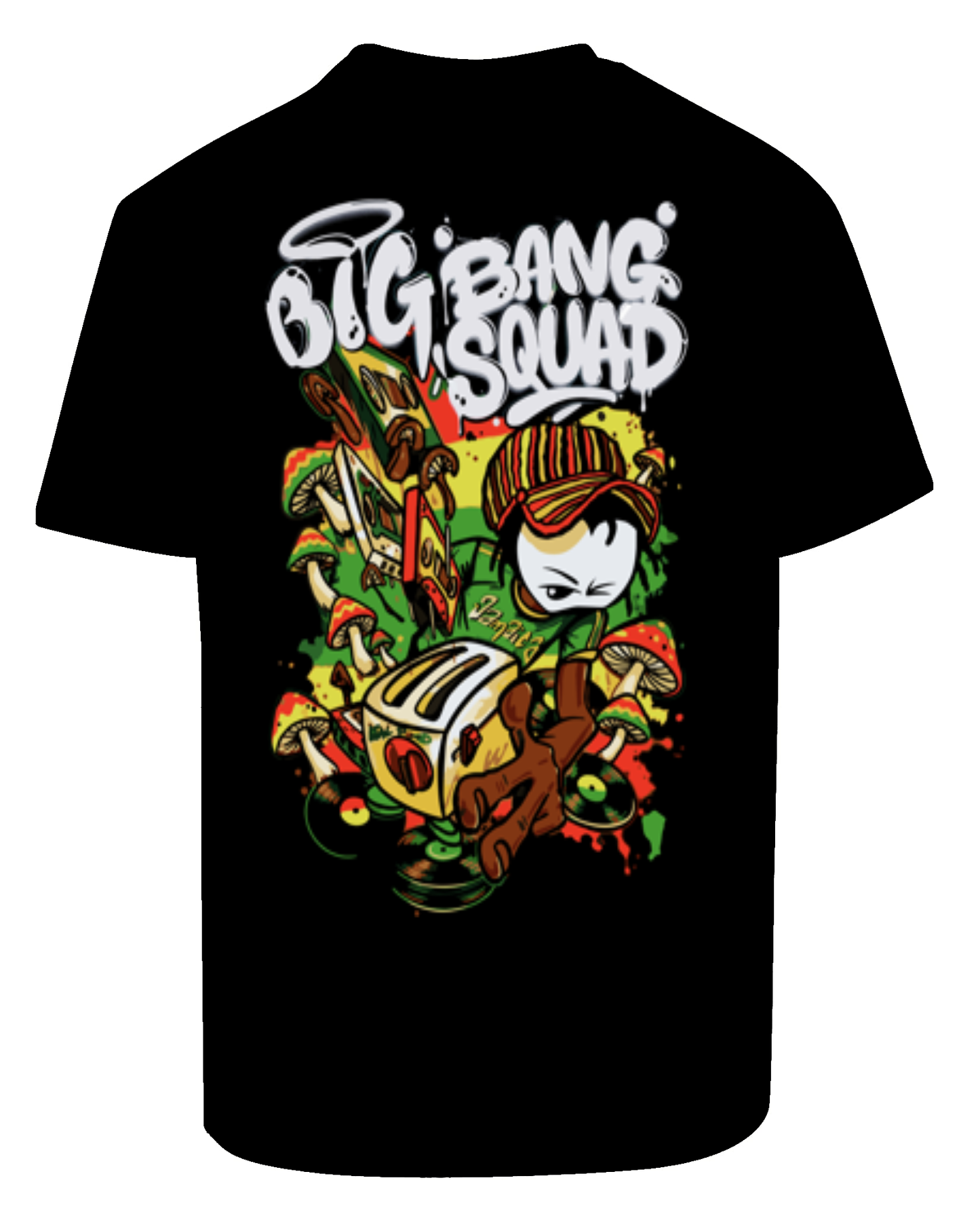TEES BBS TOASTER RASTA