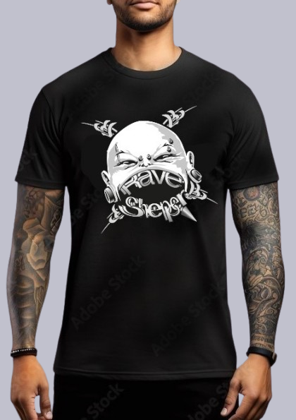 TEE-SHIRT RAVE modèle TOXI RADAR (impression devant)