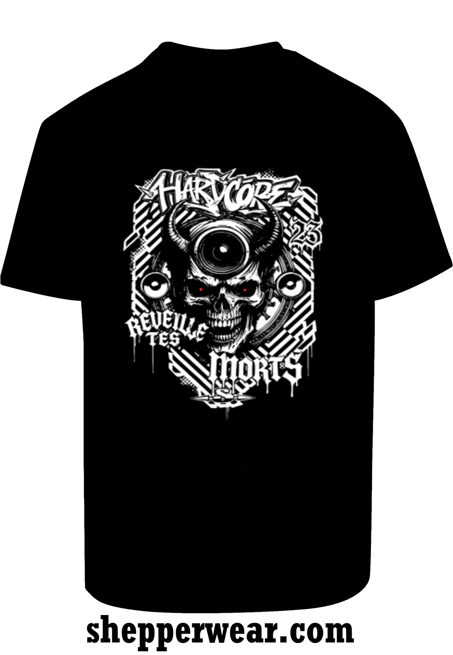 HARDCORE DRAKSKULL T-SHIRT