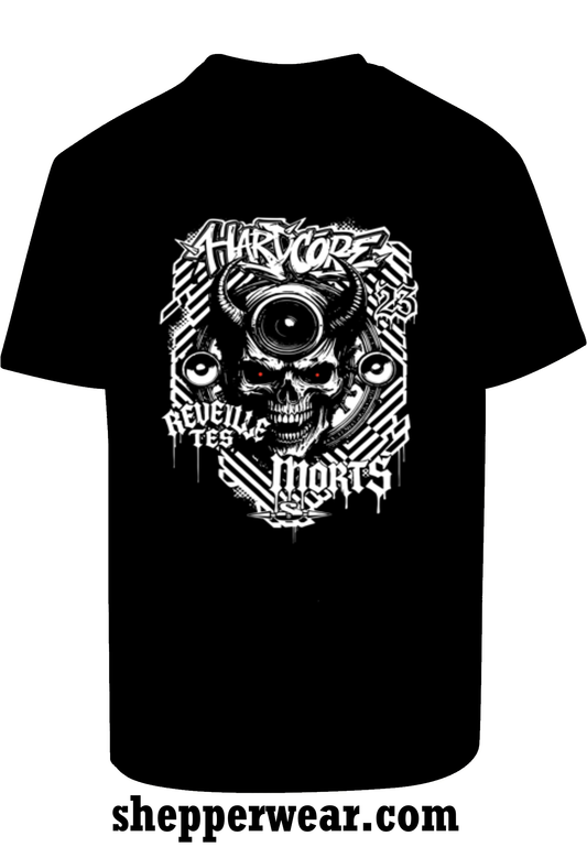 HARDCORE DRAKSKULL T-SHIRT