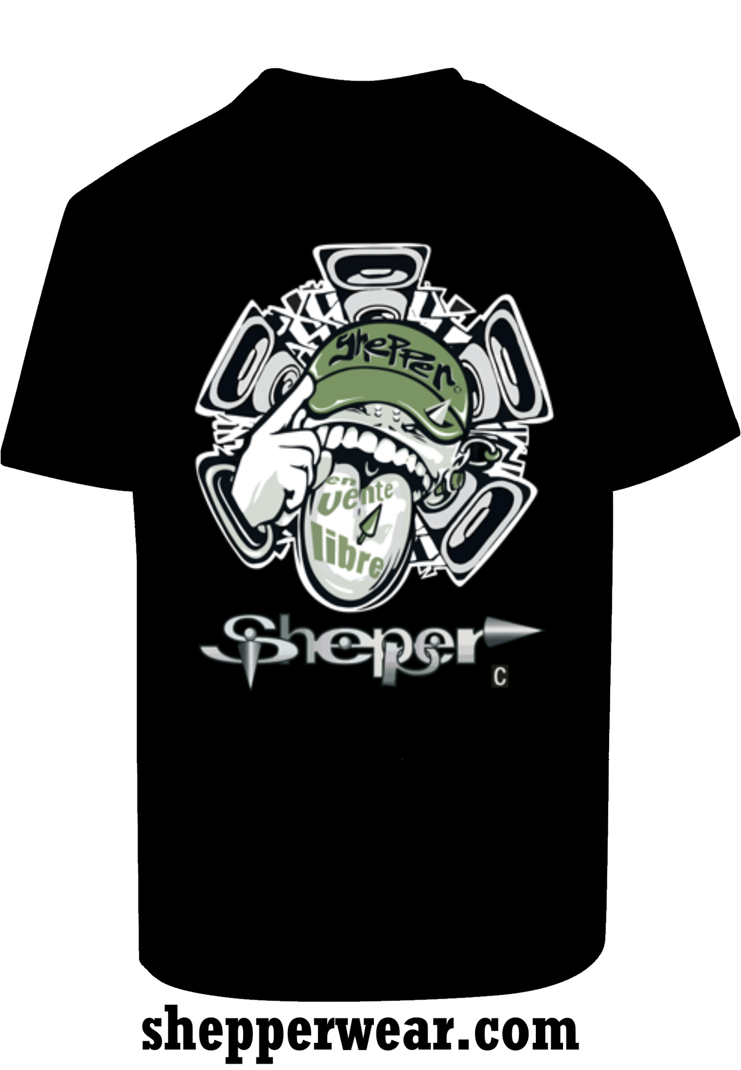 RAVE T-SHIRT TOXI TONGUE MODEL