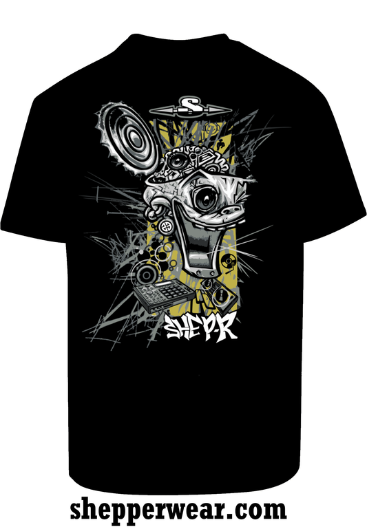 TEE-SHIRT RAVE MODELE CANNING HEAD