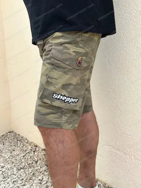 BERMUDA CARGO CAMOUFLAGE SHEPPERWEAR