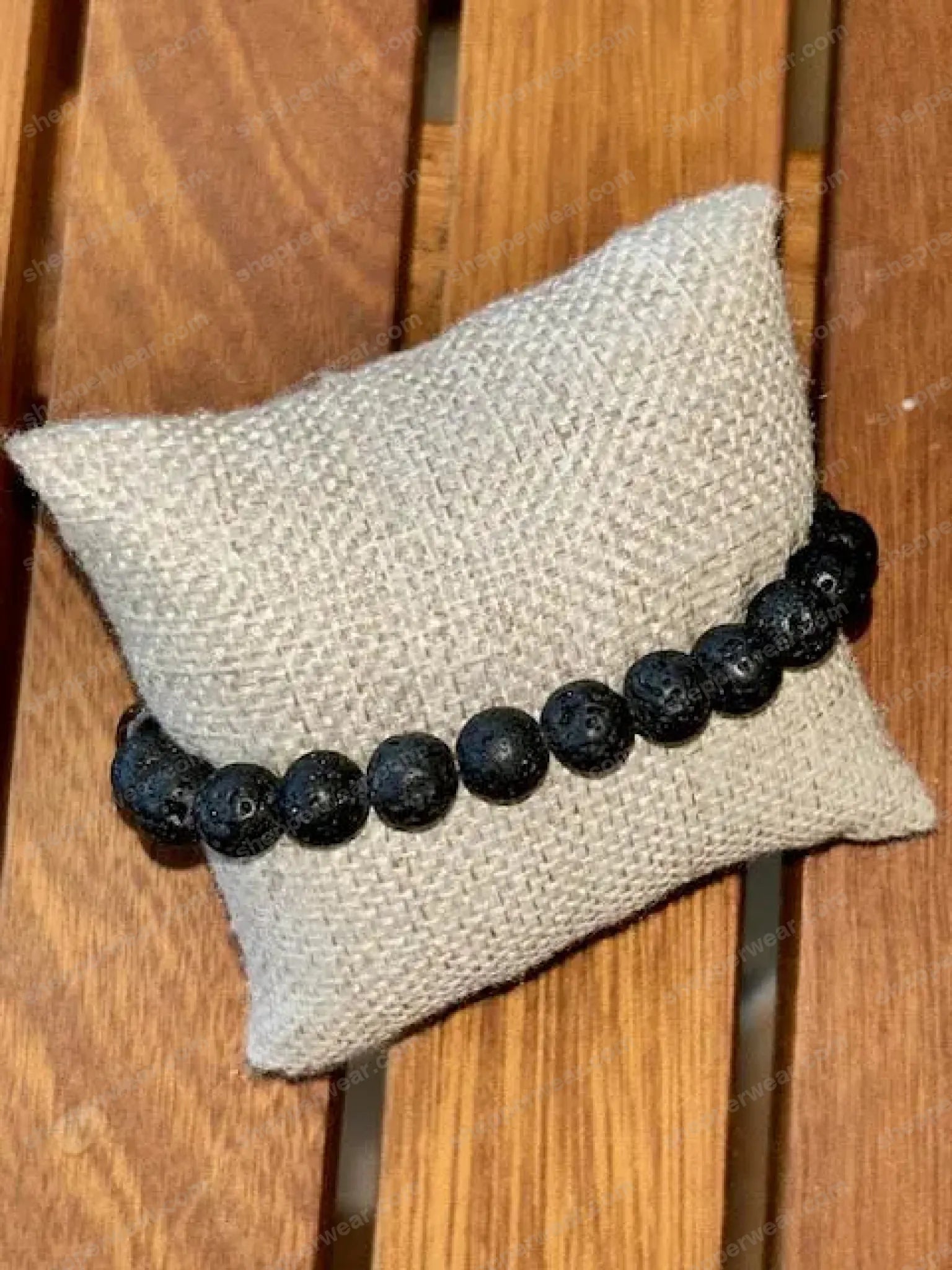 BRACELET OEIL DE TIGRE ET PIERRE DE LAVE SHEPPERWEAR