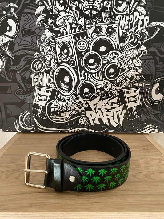 CEINTURE FEUILLE DE CANNA