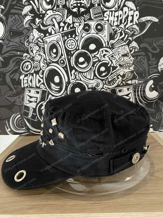 CASQUETTE CUBAINE GOTHIQUE ANNEAU - Chapeaux