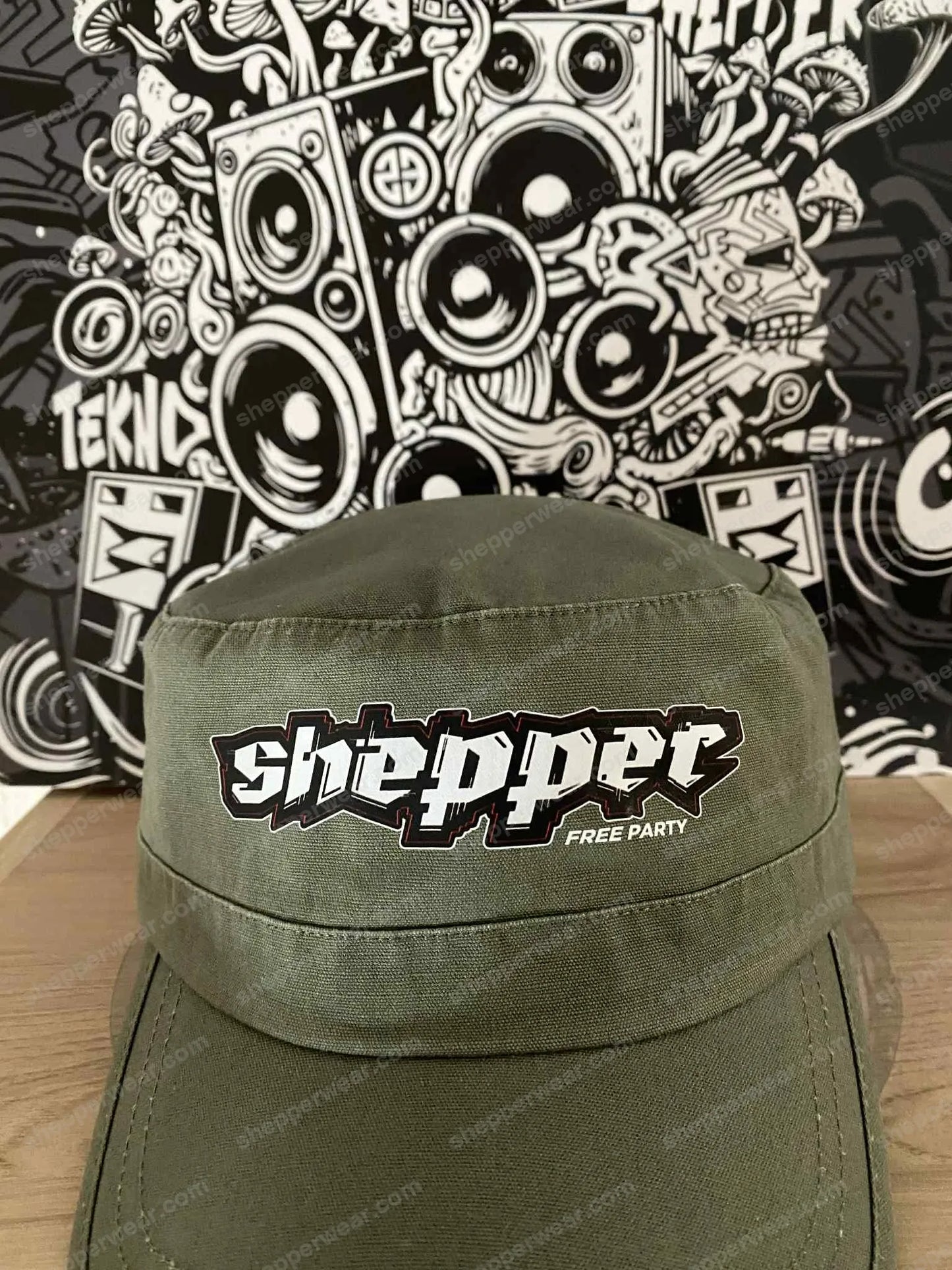 CASQUETTE CUBAINE SHEPPER KAKI - CASQUETTES