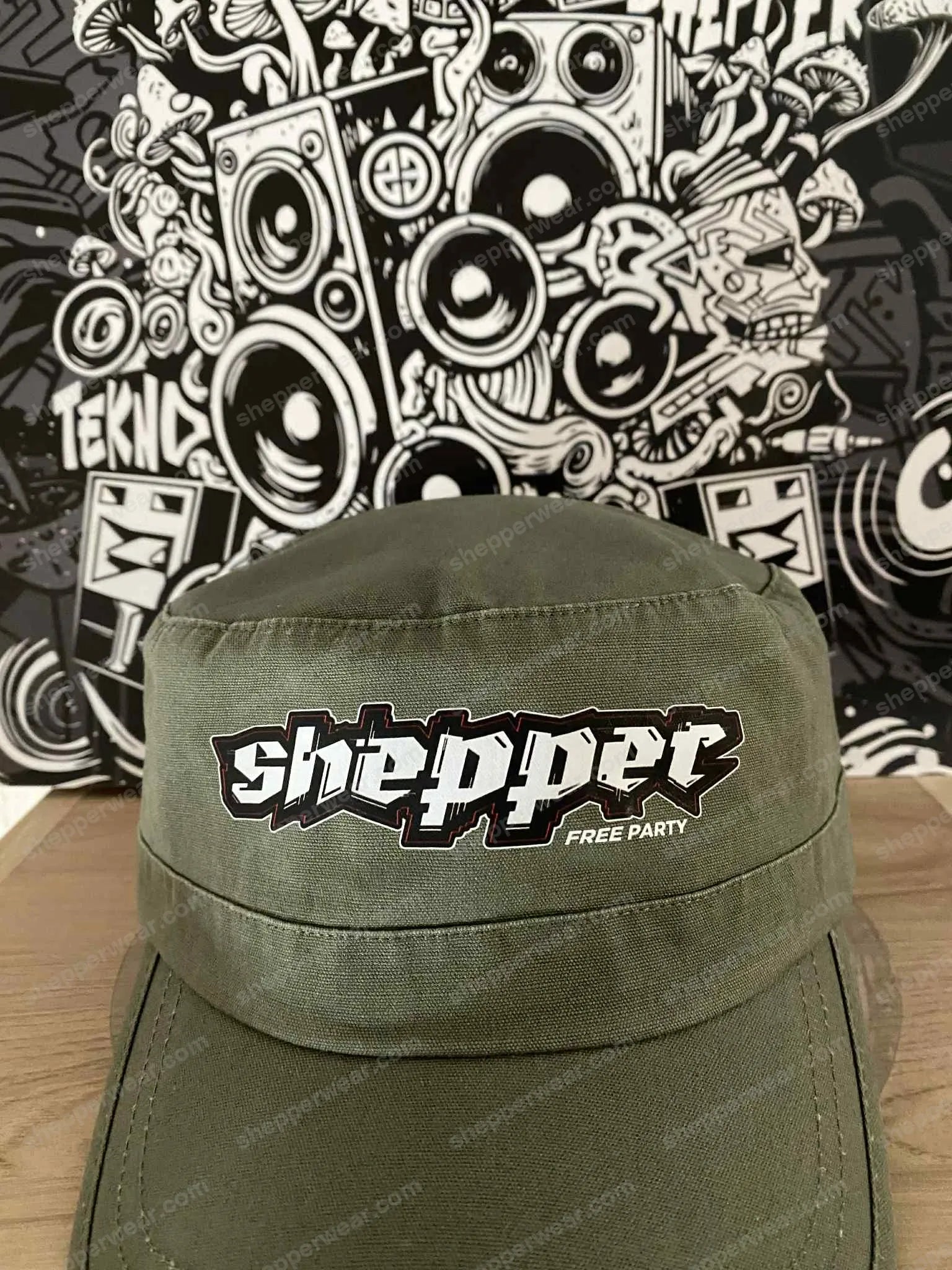 CASQUETTE CUBAINE SHEPPER KAKI - CASQUETTES