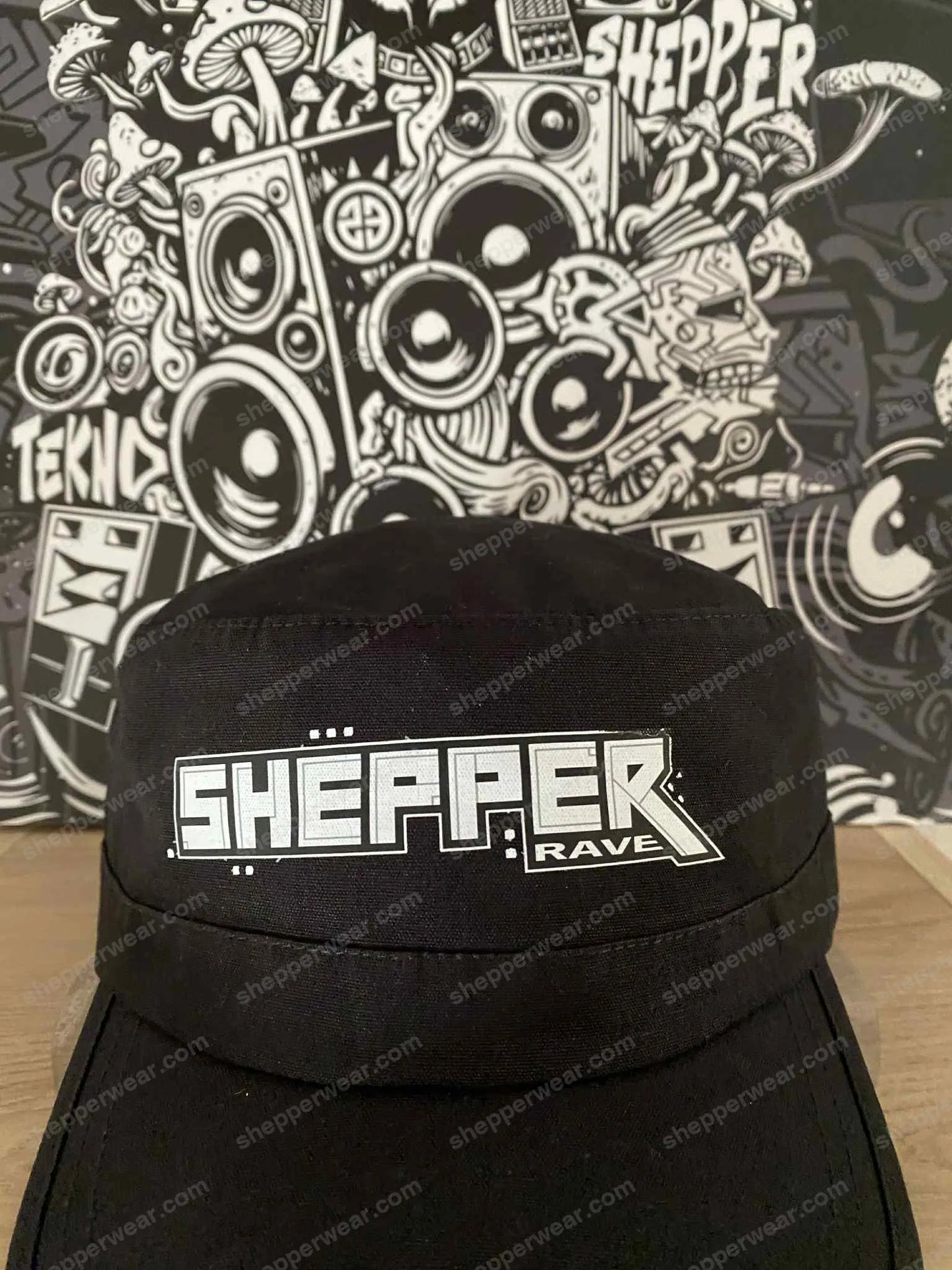 CASQUETTE CUBAINE SHEPPER NOIRE - CASQUETTES