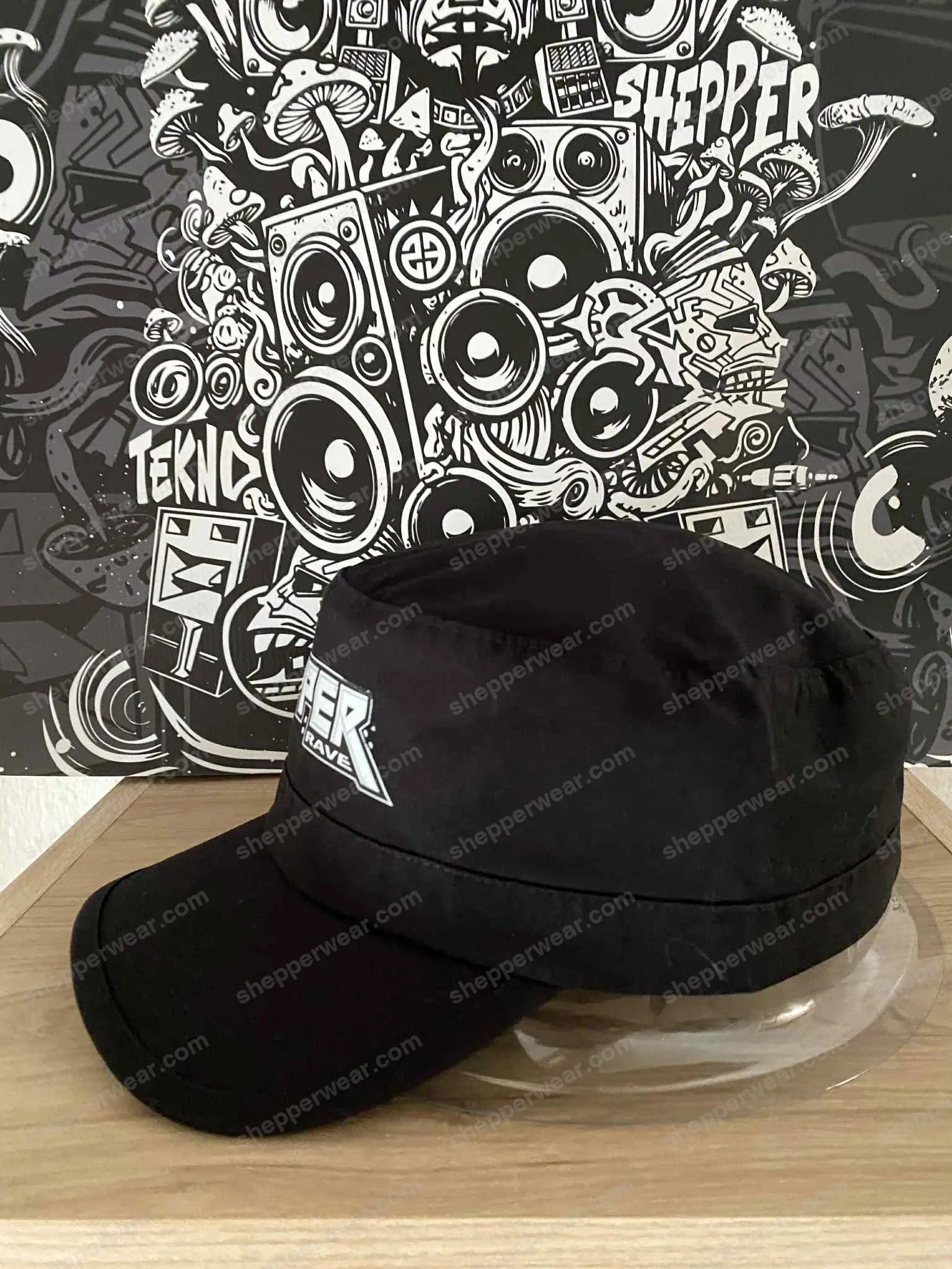 CASQUETTE CUBAINE SHEPPER NOIRE - CASQUETTES