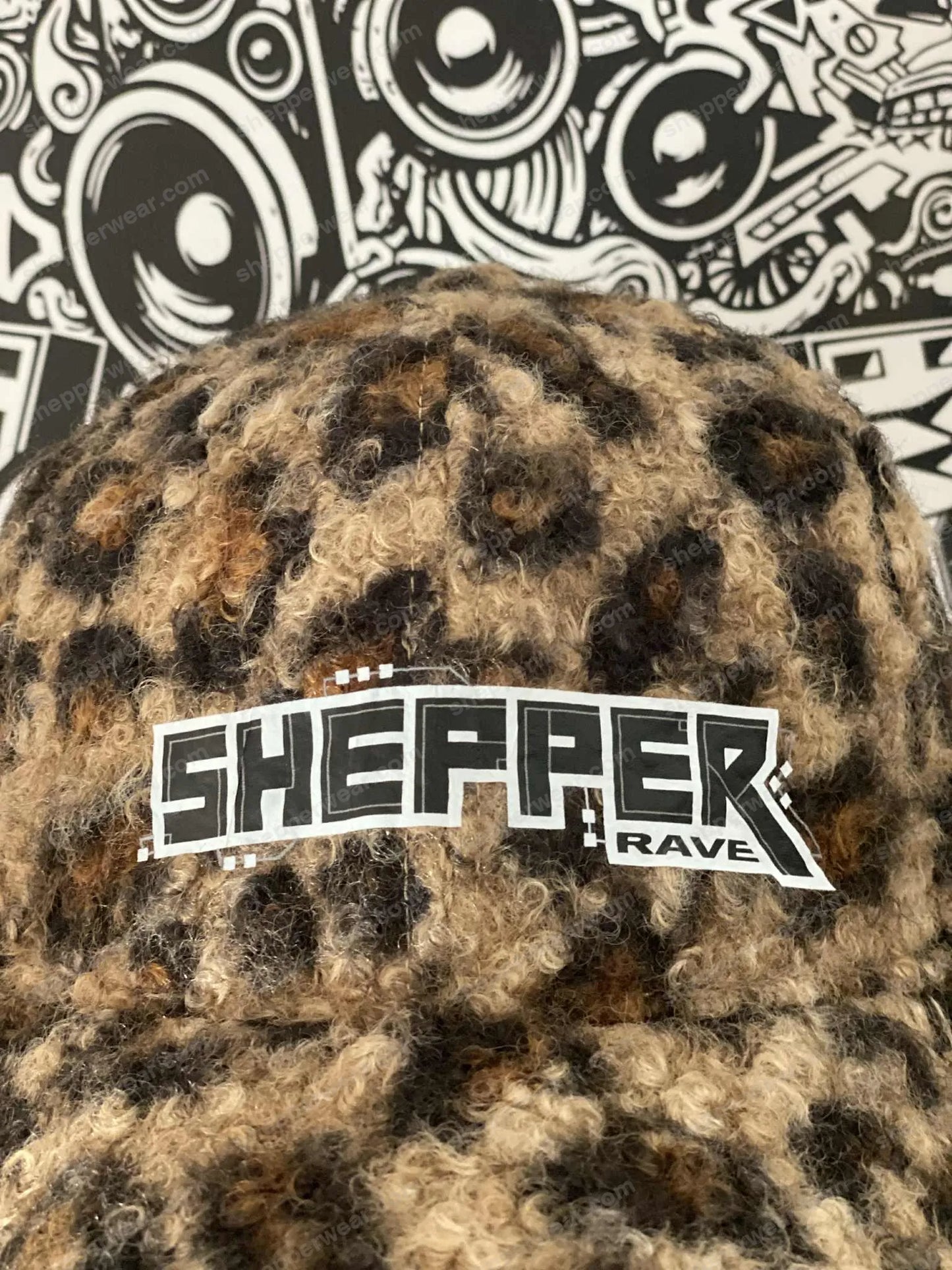 CASQUETTE SHEPPER PELUCHE LEOPARD - CASQUETTES
