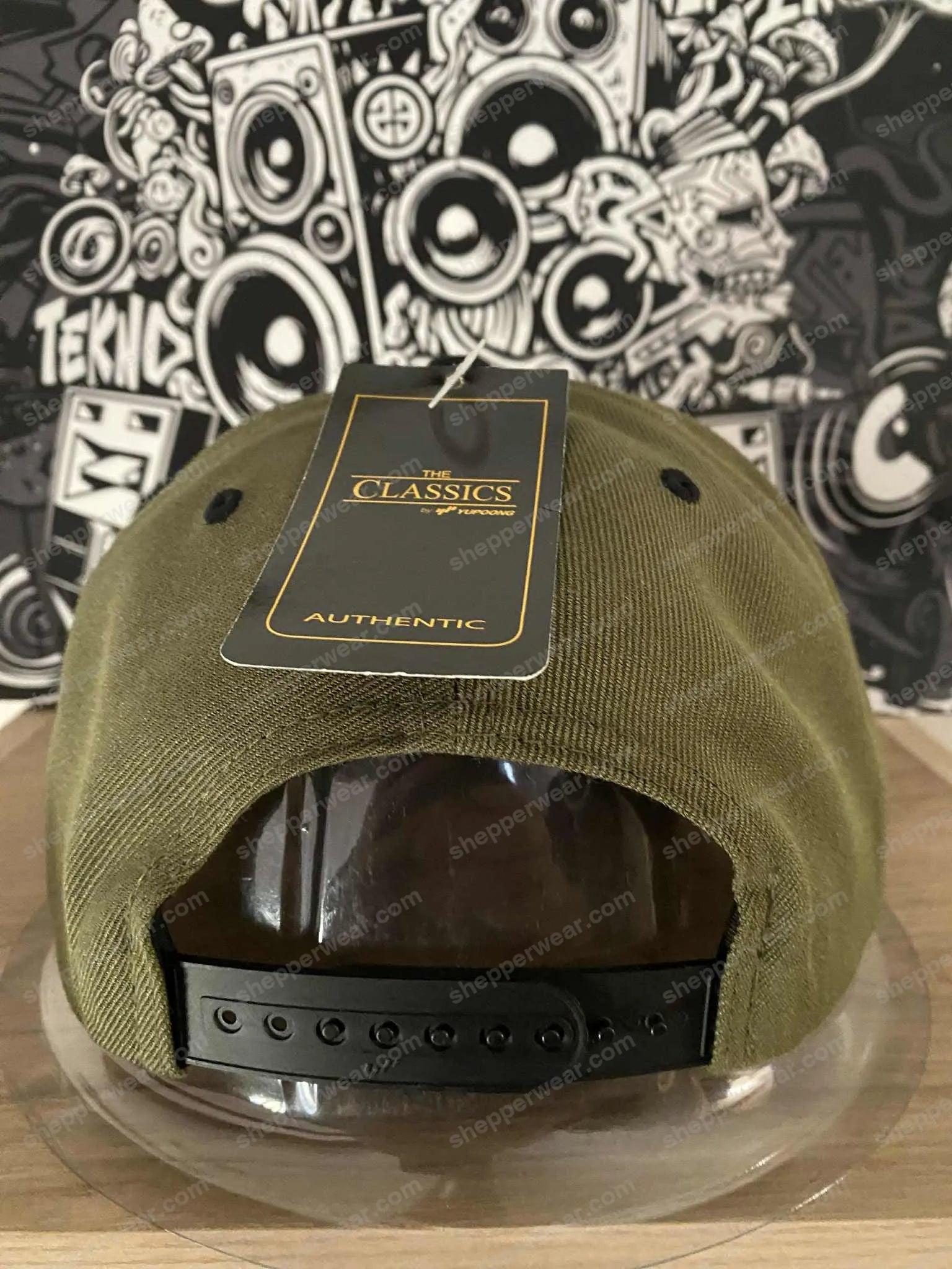 CASQUETTE SNAPBACK HARDCORE - Vert kaki - CASQUETTES
