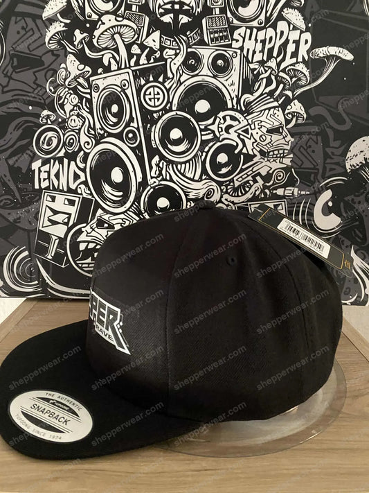 CASQUETTE SNAPBACK SHEPPER RAVE - Noir - CASQUETTES