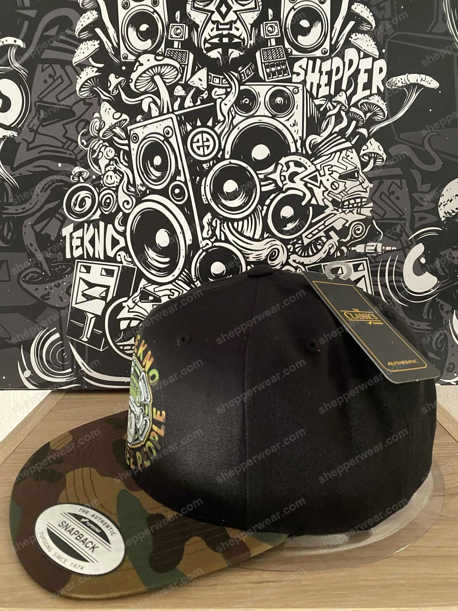 CASQUETTE SNAPBACK VISIERE CAMO - Camouflage - CASQUETTES