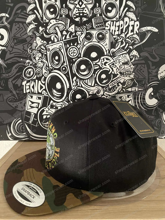 CASQUETTE SNAPBACK VISIERE CAMO - Camouflage - CASQUETTES