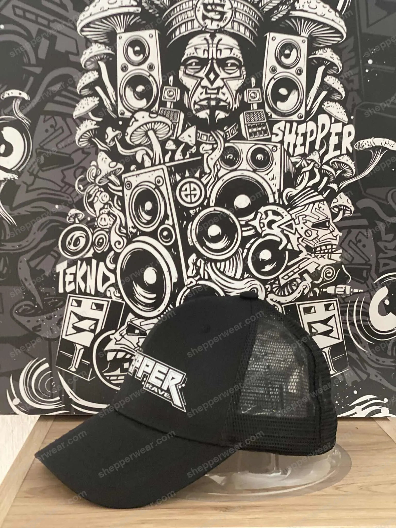 CASQUETTE TRUCKER SHEPPER RAVE - CASQUETTES
