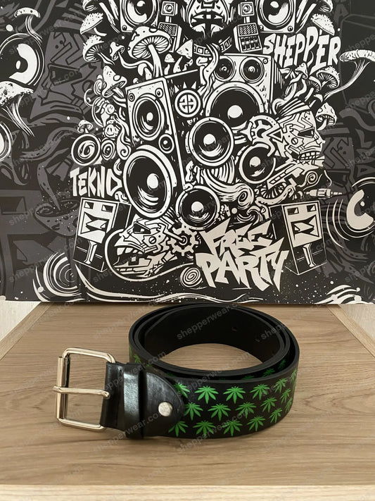 CEINTURE FEUILLE DE CANNA - CEINTURES