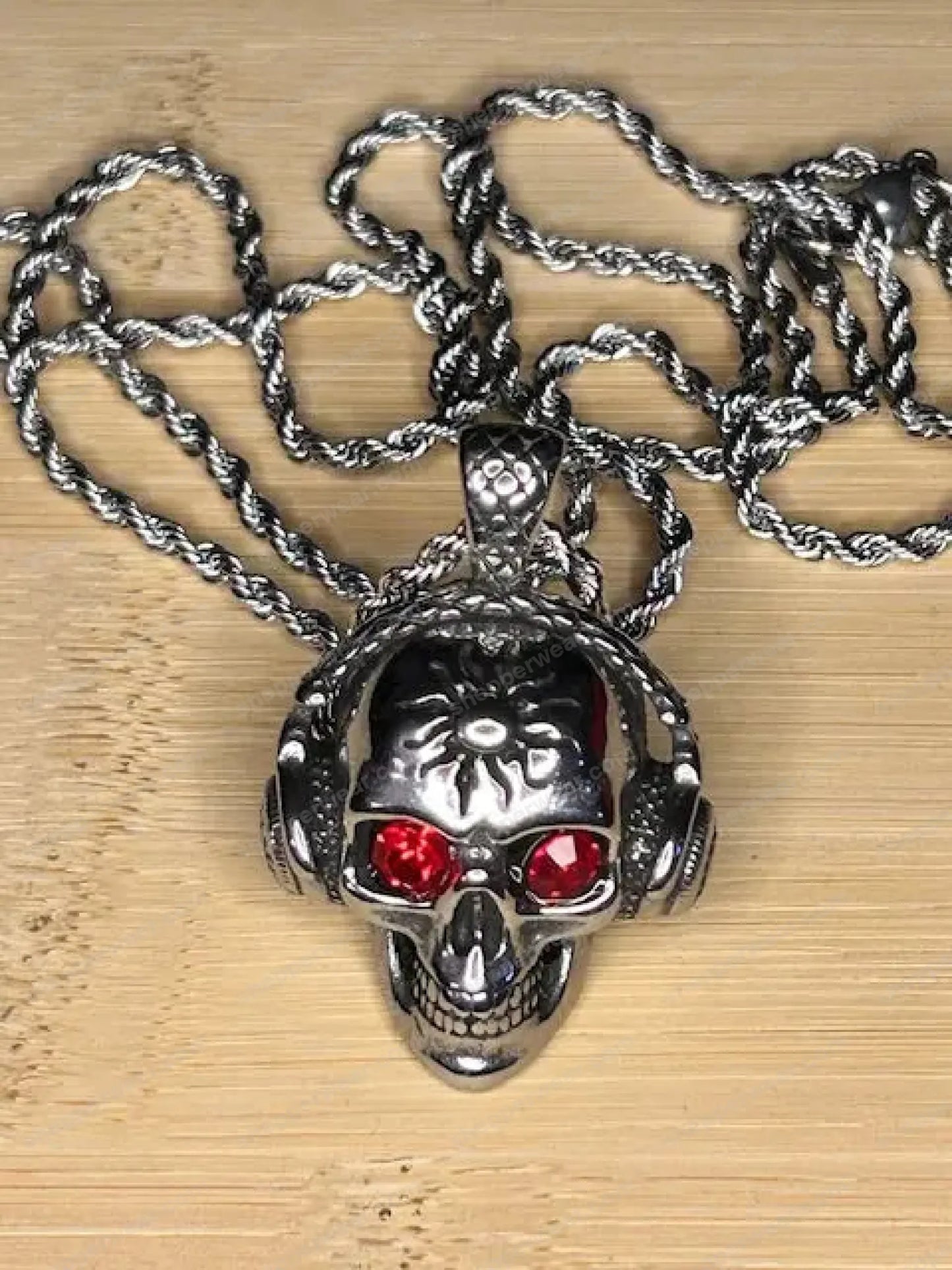 COLLIER SKULL CASQUE SHEPPERWEAR
