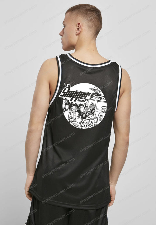 DEBARDEUR MESH SHEPPER TEUF - DEBARDEUR