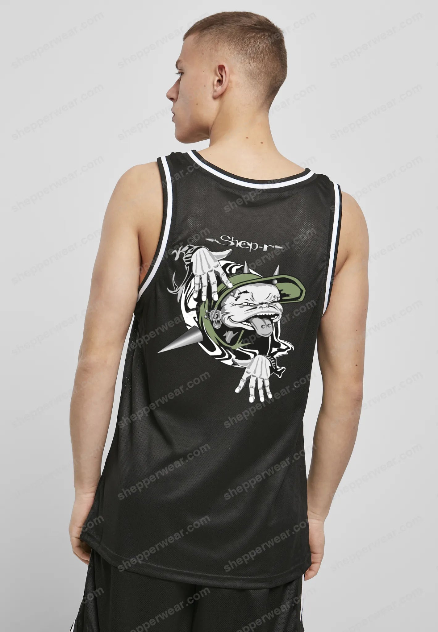 DEBARDEUR MESH TOXI CRAZY - DEBARDEUR